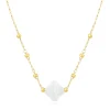 Pixies Bijoux Collier Femme Bonheur - PNS0049-1MOP Acier | Femme Collier Et Pendentif