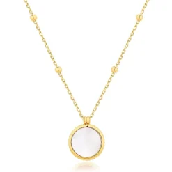 Pixies Bijoux Collier Femme Coco - PNS0007-1MOP Acier | Femme Collier Et Pendentif