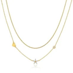 Pixies Bijoux Collier Femme Marguerite - PNM0057-1WHT Acier | Femme Collier Et Pendentif