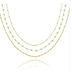 Pixies Bijoux Collier Femme - PNM0008-1GRE Acier Vert | Femme Collier Et Pendentif