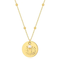 Pixies Bijoux Collier Femme - PNL0020-1WHT Acier Blanc | Femme Collier Et Pendentif