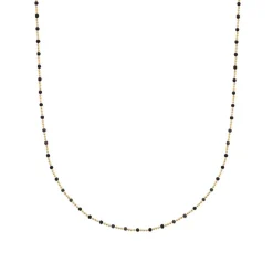 Maison de la Bijouterie Collier femme plaqué or laque - YU0U3U45 | Femme Collier Et Pendentif