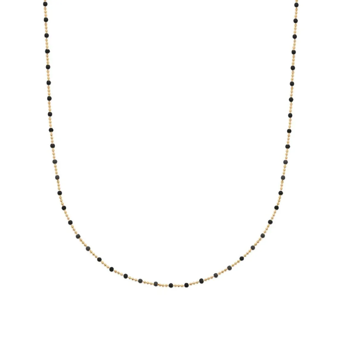 Maison de la Bijouterie Collier femme plaqué or laque - YU0U3U45 | Femme Collier Et Pendentif