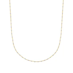 Maison de la Bijouterie Collier femme plaqué or laque - YU0U3V45 | Femme Collier Et Pendentif