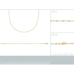 Maison de la Bijouterie Collier femme plaqué or laque - YU0U3V45 | Femme Collier Et Pendentif