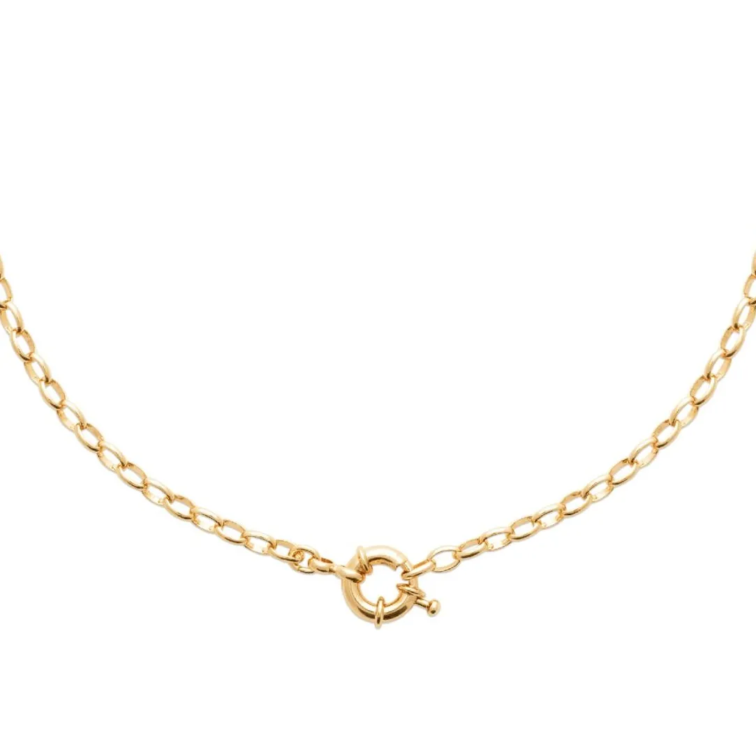 Maison de la Bijouterie Collier femme plaqué or UYYZ5645 | Femme Collier Et Pendentif