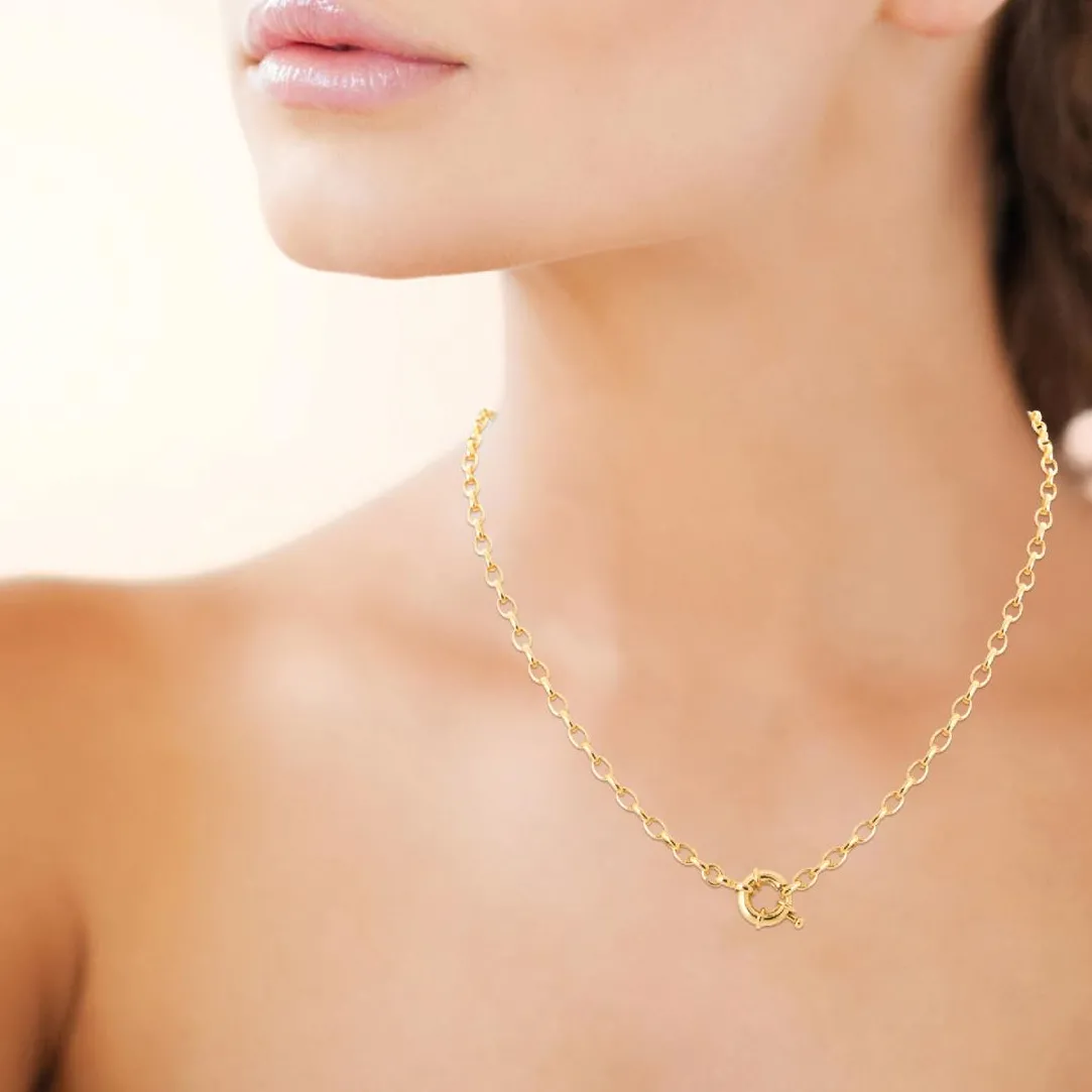 Maison de la Bijouterie Collier femme plaqué or UYYZ5645 | Femme Collier Et Pendentif