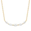 Maison de la Bijouterie Collier femme plaqué or oxyde de zirconium UW3U4V45 | Femme Collier Et Pendentif