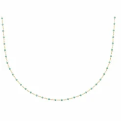 Maison de la Bijouterie Collier femme plaqué or perle miyuki - YU0U6U45 | Femme Collier Et Pendentif