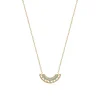 Maison de la Bijouterie Collier femme plaqué or turquoise serti griffe - UWZWUV45 | Femme Collier Et Pendentif