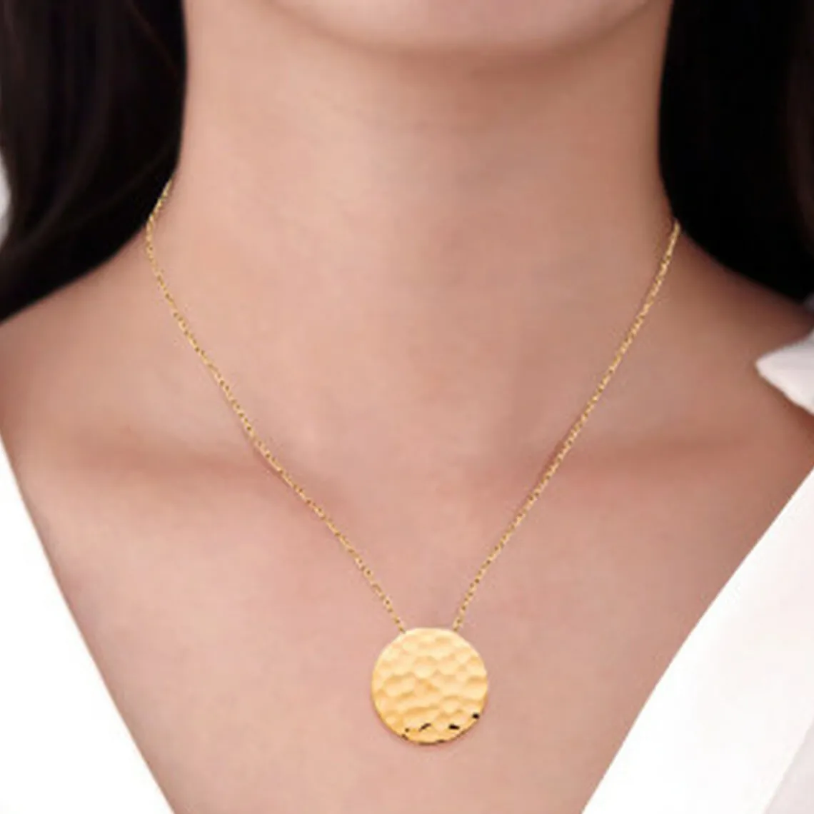 Maison de la Bijouterie Collier femme plaqué or - UYZ60045 | Femme Collier Et Pendentif