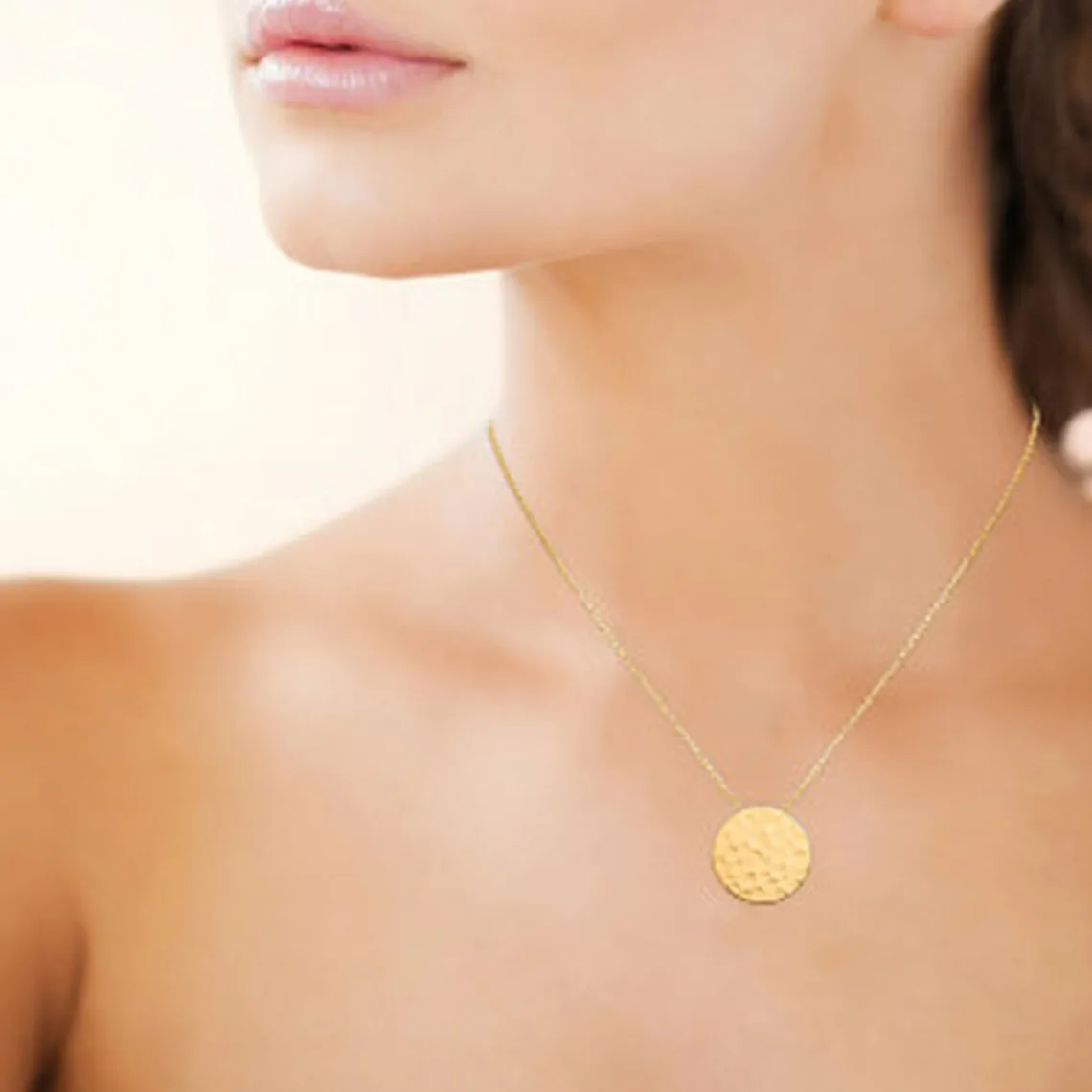 Maison de la Bijouterie Collier femme plaqué or - UYZ60045 | Femme Collier Et Pendentif