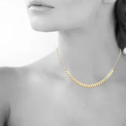 Maison de la Bijouterie Collier femme plaqué or - YU0U0U4Y | Femme Collier Et Pendentif