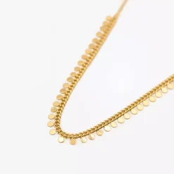 Maison de la Bijouterie Collier Femme Plaqué Or - YU0UV64 | Femme Collier Et Pendentif