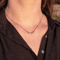 Sloya Collier Femme Piana en pierres Labradorite | Femme Collier Et Pendentif