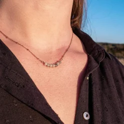 Sloya Collier Femme Piana en pierres Labradorite | Femme Collier Et Pendentif