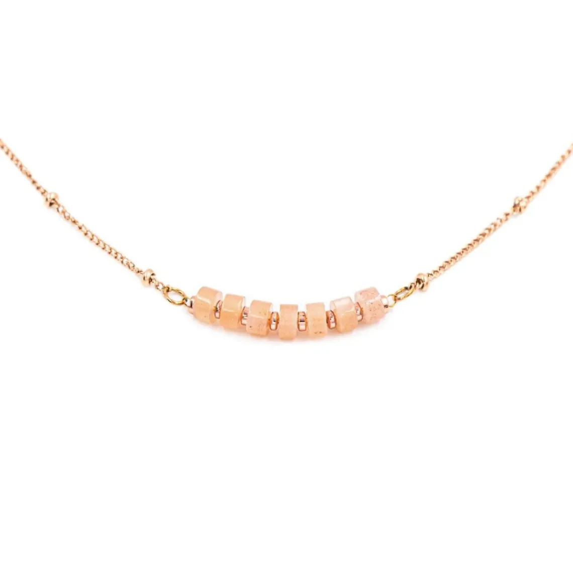 Sloya Collier Femme Piana en pierres de Soleil | Femme Collier Et Pendentif