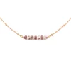 Sloya Collier Femme Piana en pierres Tourmaline | Femme Collier Et Pendentif