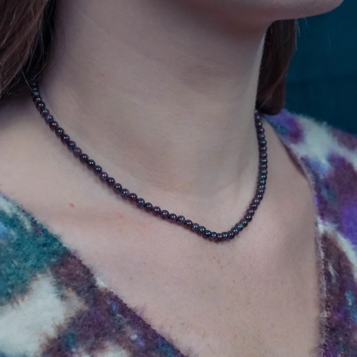 Sloya Collier Femme Serena Grenat | Femme Collier Et Pendentif