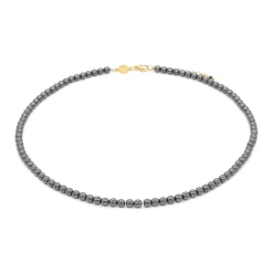 Sloya Collier Femme Serena Hématite | Femme Collier Et Pendentif