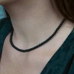 Sloya Collier Femme Serena Obsidienne | Femme Collier Et Pendentif