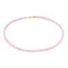 Sloya Collier Femme Serena Quartz Rose | Femme Collier Et Pendentif