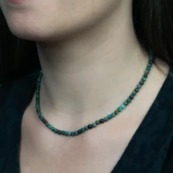 Sloya Collier Femme Serena Turquoise Africain | Femme Collier Et Pendentif