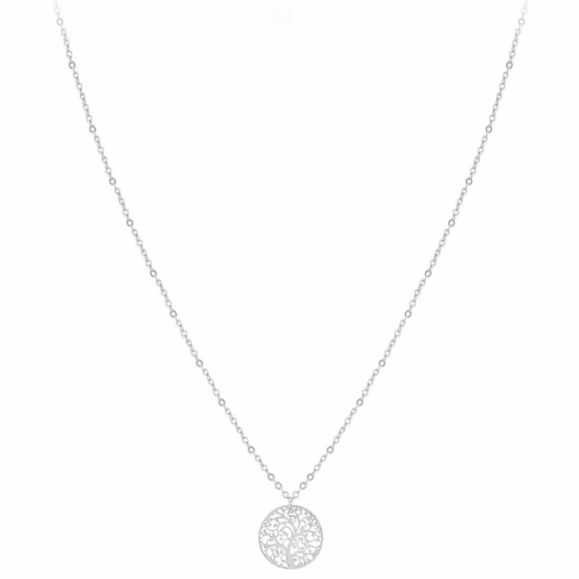 So Charm Bijoux Collier Femme So Charm - B4265-ARGENT - Collier Arbre De Vie | Femme Collier Et Pendentif