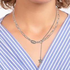 So Charm Bijoux Collier Femme So Charm - B3248-ARGENT - Collier Mode Argenté | Femme Collier Et Pendentif