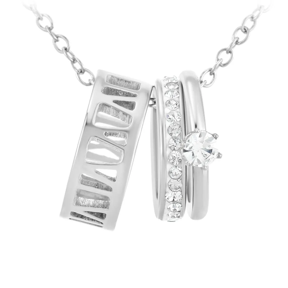So Charm Bijoux Collier Femme So Charm - B3020-ARGENT - Collier Mode Argenté | Femme Collier Et Pendentif