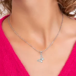 So Charm Bijoux Collier Femme So Charm - B3129-ARGENT-COLLIER - Collier Mode Argenté | Femme Collier Et Pendentif