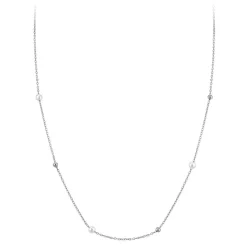 So Charm Bijoux Collier Femme So Charm - B4155-ARGENT - Collier Mode Argenté | Femme Collier Et Pendentif