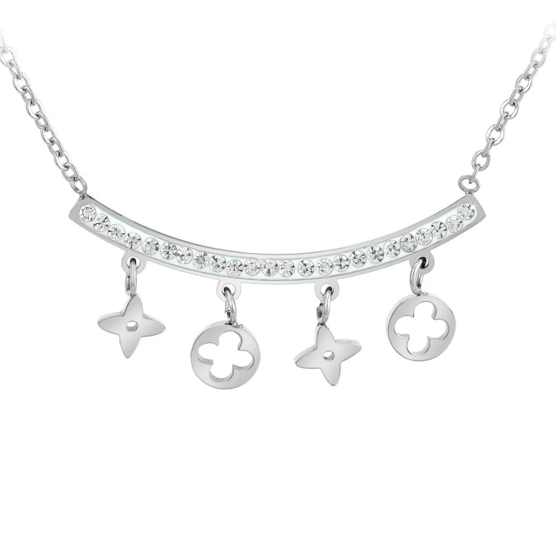 So Charm Bijoux Collier Femme So Charm - B3206-ARGENT - Collier Mode Argenté | Femme Collier Et Pendentif