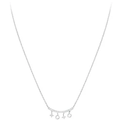 So Charm Bijoux Collier Femme So Charm - B3206-ARGENT - Collier Mode Argenté | Femme Collier Et Pendentif
