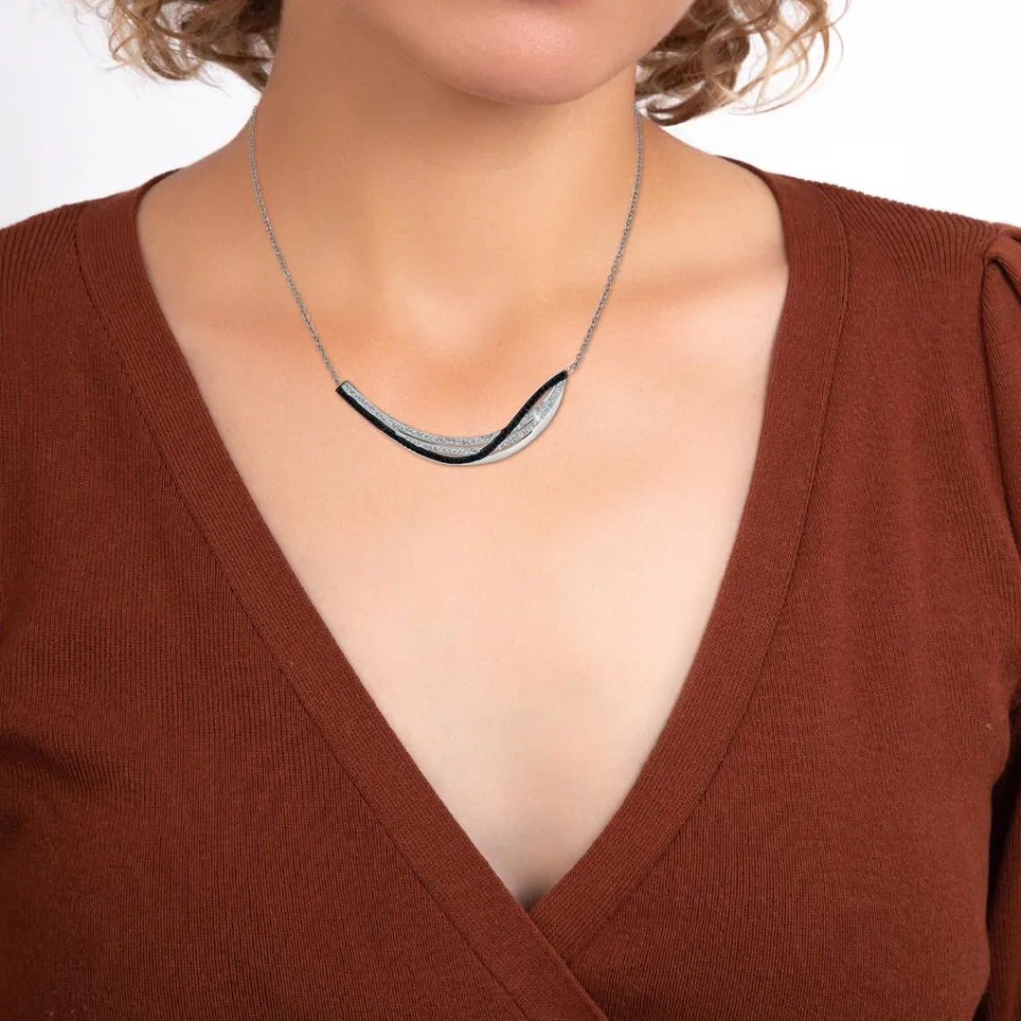 So Charm Bijoux Collier Femme So Charm - B3375-ARGENT - Collier Mode Argenté | Femme Collier Et Pendentif