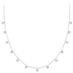 So Charm Bijoux Collier Femme So Charm - B2205-ARGENT - Collier Mode Argenté | Femme Collier Et Pendentif