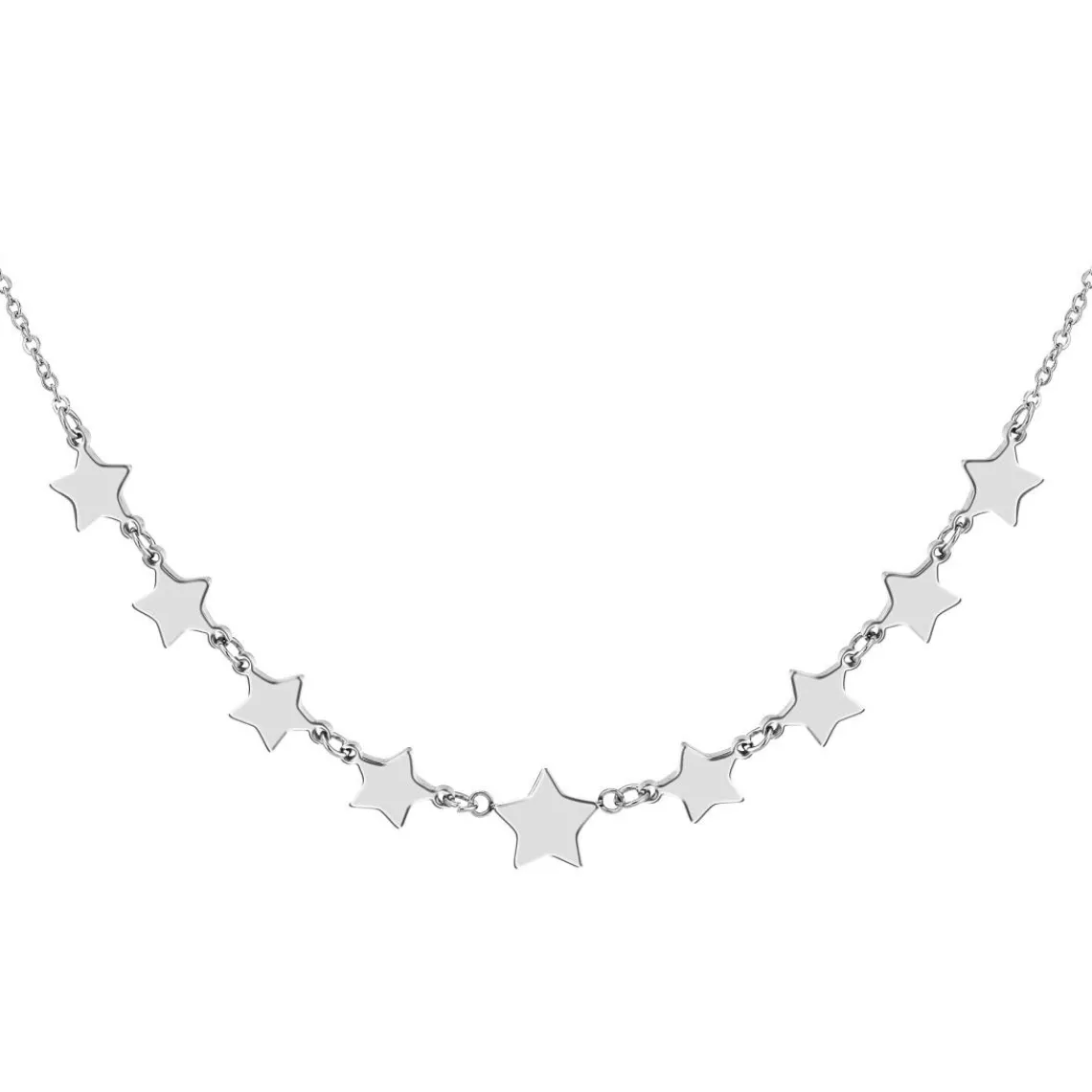 So Charm Bijoux Collier Femme So Charm - B3116-ARGENT - Collier Étoile Argenté | Femme Collier Et Pendentif