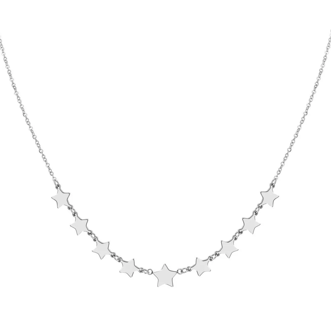 So Charm Bijoux Collier Femme So Charm - B3116-ARGENT - Collier Étoile Argenté | Femme Collier Et Pendentif