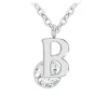 So Charm Bijoux Collier Femme So Charm - B1498-B - Collier Initiale Argenté | Femme Collier Et Pendentif
