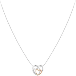 So Charm Bijoux Collier Femme So Charm - B3297 - Collier Coeur Argenté | Femme Collier Et Pendentif