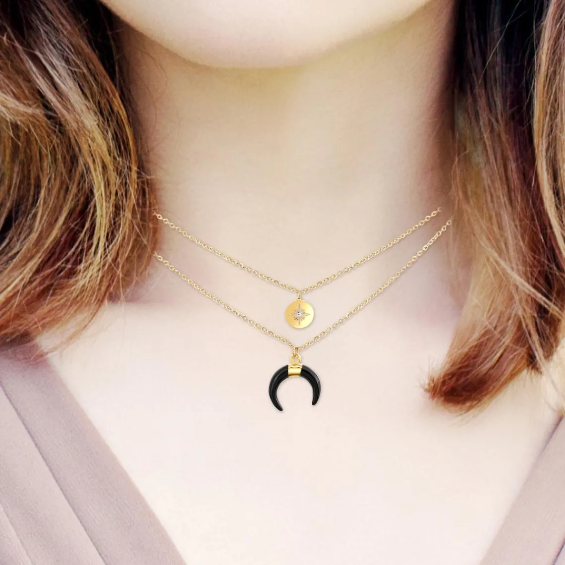 So Charm Bijoux Collier Femme So Charm - B2769 - Collier Mode Doré | Femme Collier Et Pendentif