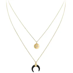 So Charm Bijoux Collier Femme So Charm - B2769 - Collier Mode Doré | Femme Collier Et Pendentif