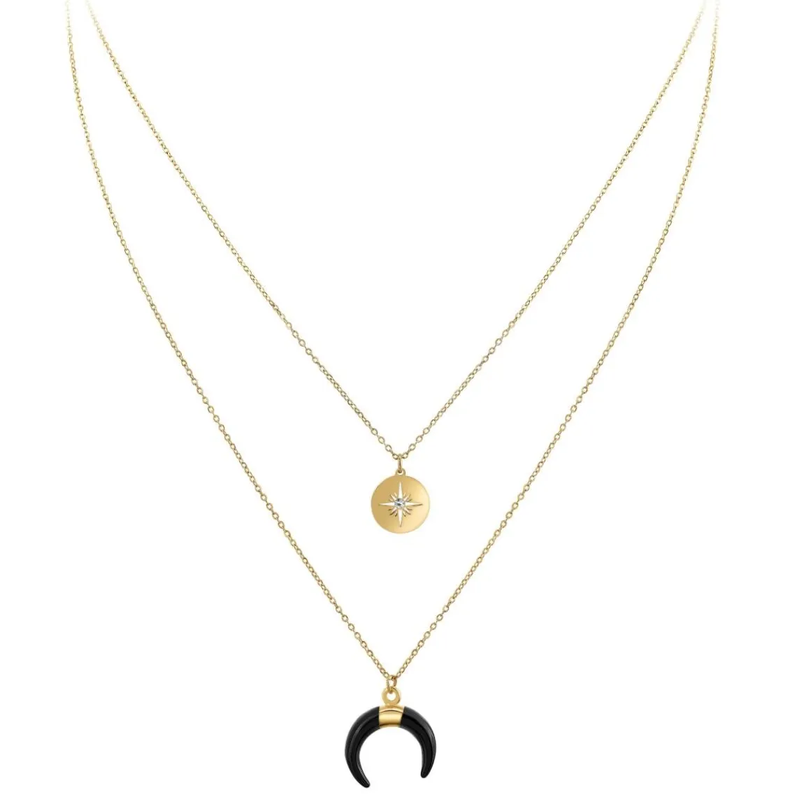 So Charm Bijoux Collier Femme So Charm - B2769 - Collier Mode Doré | Femme Collier Et Pendentif