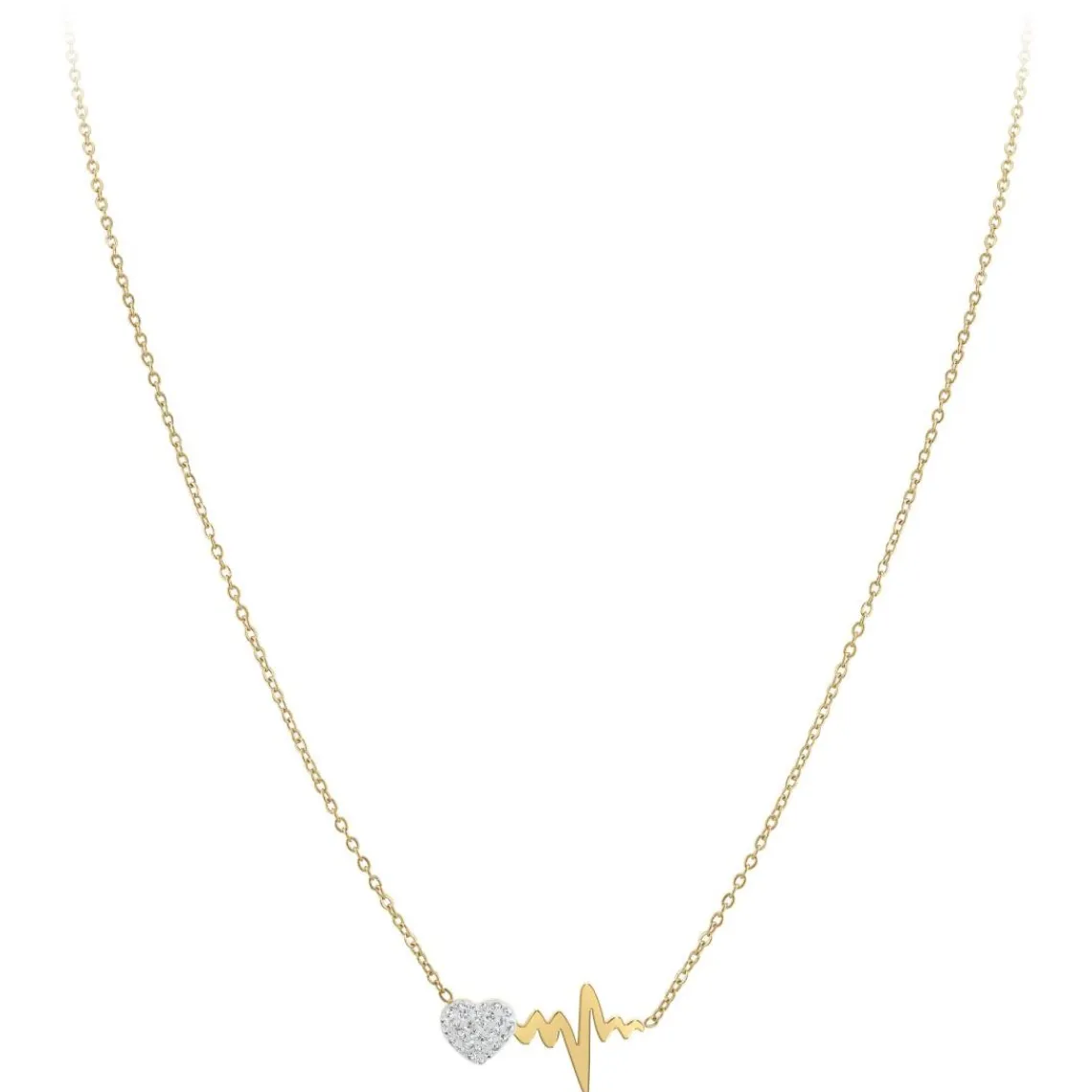 So Charm Bijoux Collier Femme So Charm - B2757-COLLIER-DORE - Collier Coeur Doré | Femme Collier Et Pendentif