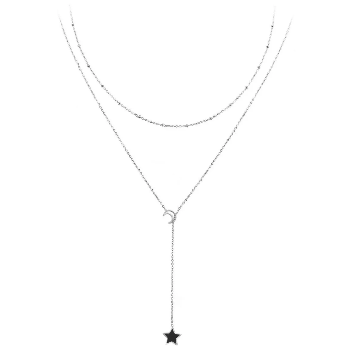 So Charm Bijoux Collier Femme So Charm - B2727 - Collier Mode Argenté | Femme Collier Et Pendentif