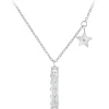 So Charm Bijoux Collier Femme So Charm - BD2687-ARGENT-DIAMANT - Collier Mode Argenté | Femme Collier Et Pendentif