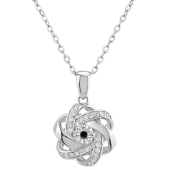 So Charm Bijoux Collier Femme So Charm - BD2034-ARGENT-COLLIER-DIAMANT - Collier Mode Argenté | Femme Collier Et Pendentif