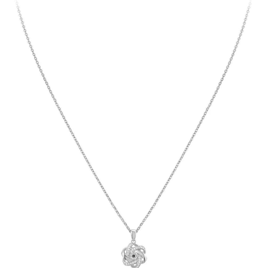 So Charm Bijoux Collier Femme So Charm - BD2034-ARGENT-COLLIER-DIAMANT - Collier Mode Argenté | Femme Collier Et Pendentif