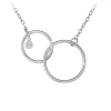So Charm Bijoux Collier Femme So Charm - BD2289-ARGENT-DIAMANT - Collier Mode Argenté | Femme Collier Et Pendentif
