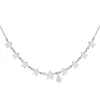 So Charm Bijoux Collier Femme So Charm - BD3116-ARGENT-DIAMANT - Collier Mode Argenté | Femme Collier Et Pendentif